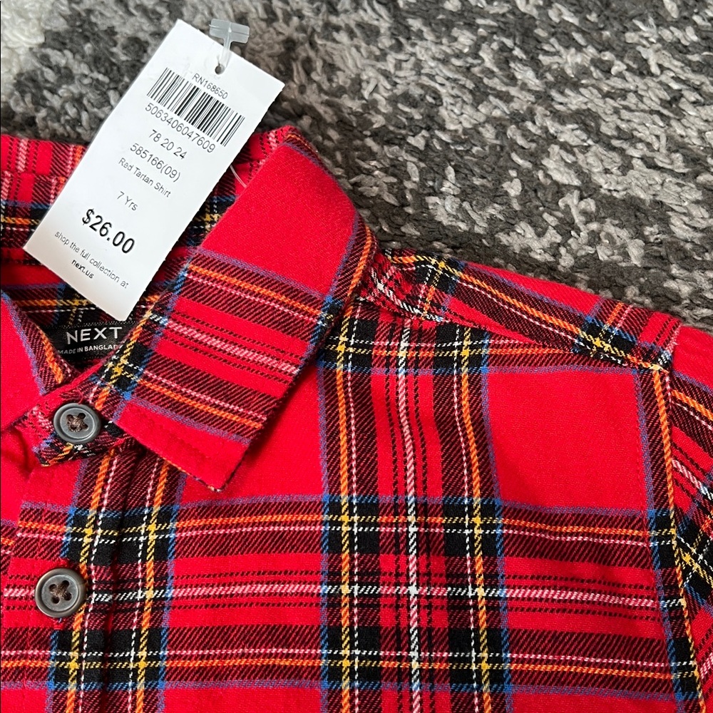 Boys’ holiday dresswear, size 5 / 6/7 / 7, GUC, EUC, NWT! Plaid, sweaters, more! - Picture 8 of 14